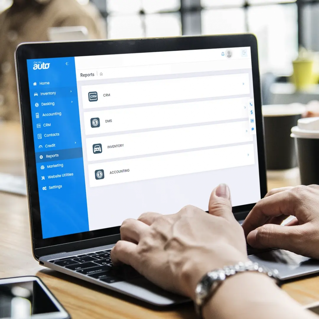 Real-Time Reporting- GET MY AUTO CRM and Analytics