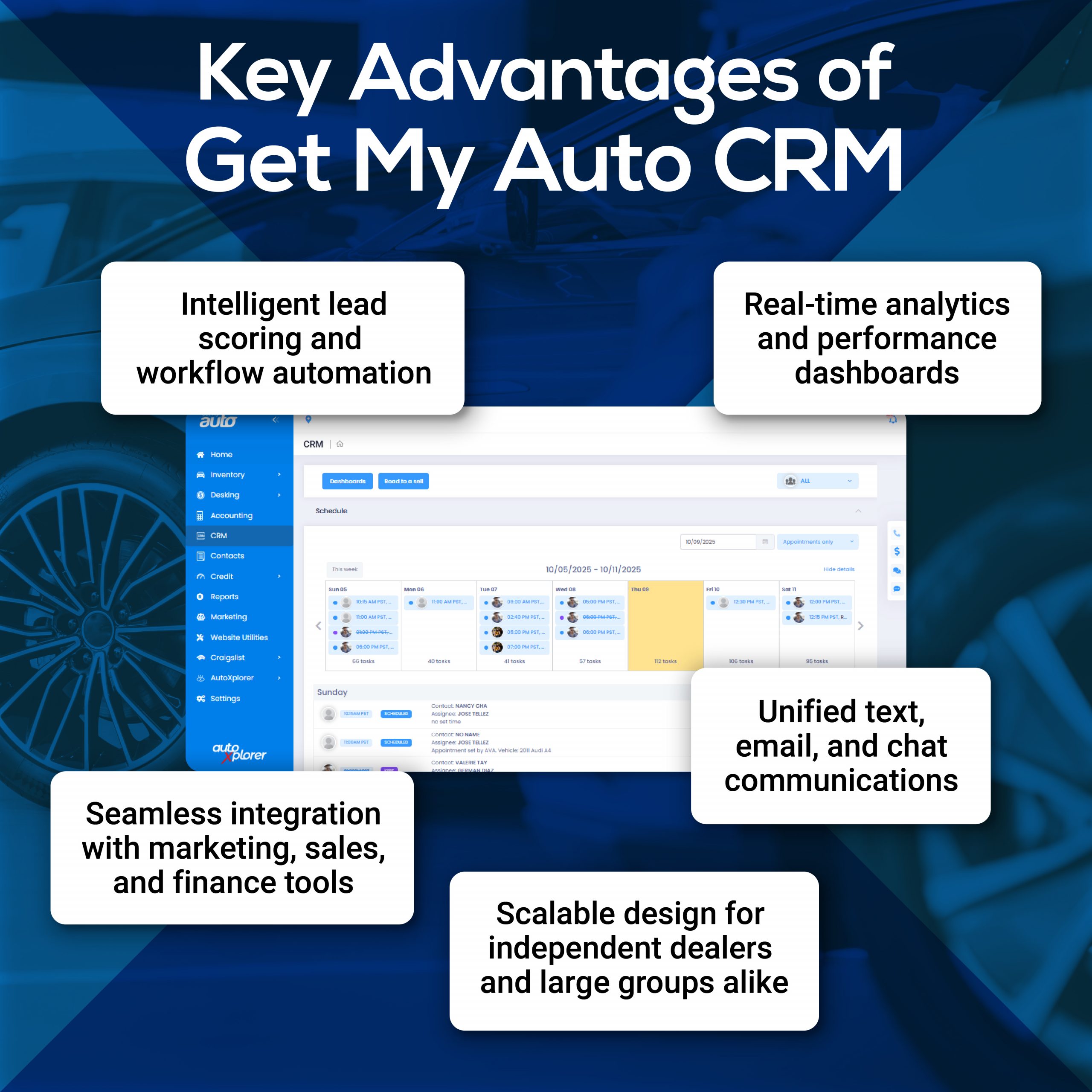 Key Advantages of Get My Auto CRM