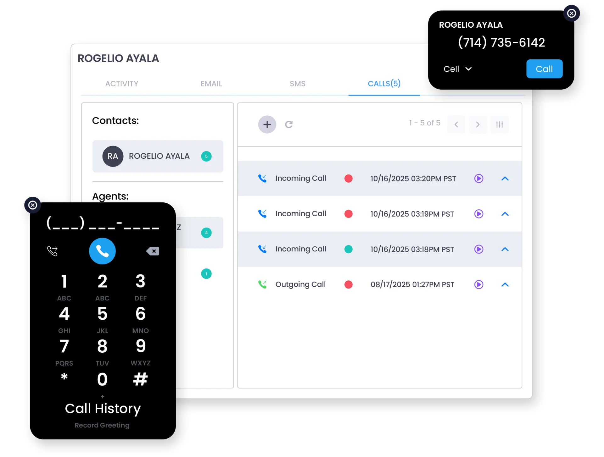 Built-In Phone System - Call recording that transforms your training