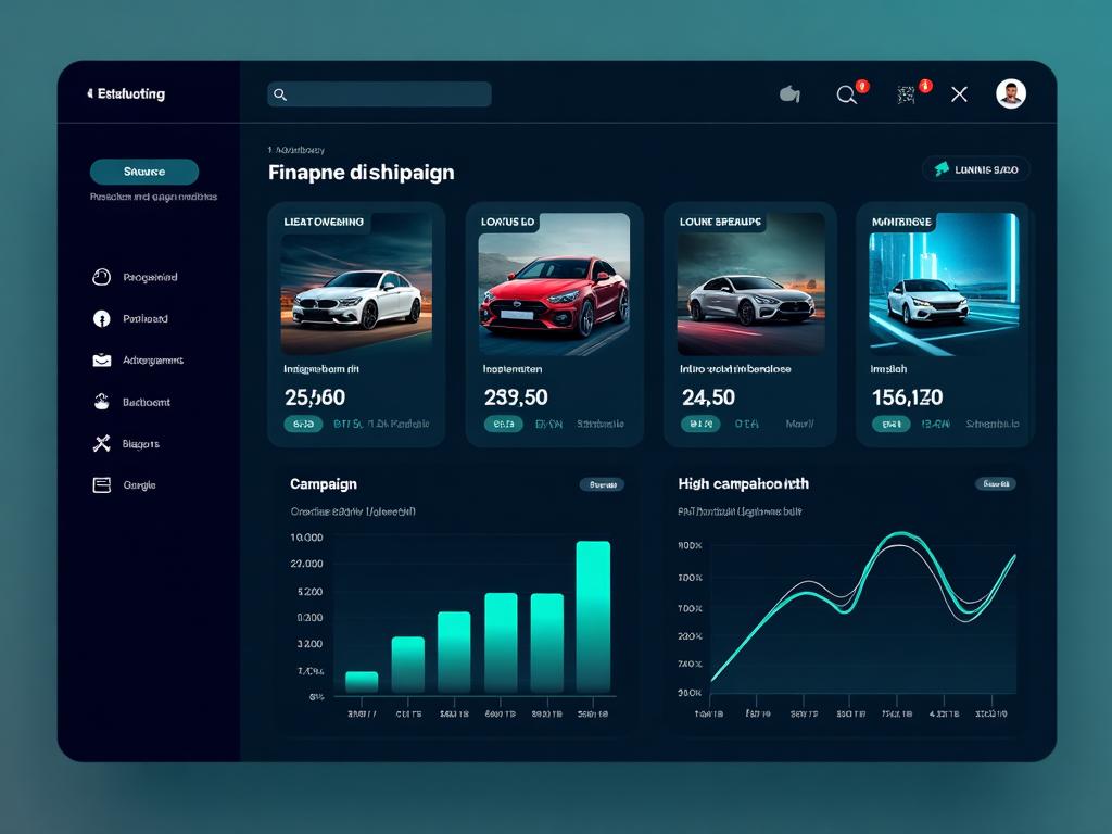 Facebook & Instagram advertising dashboard for auto dealers