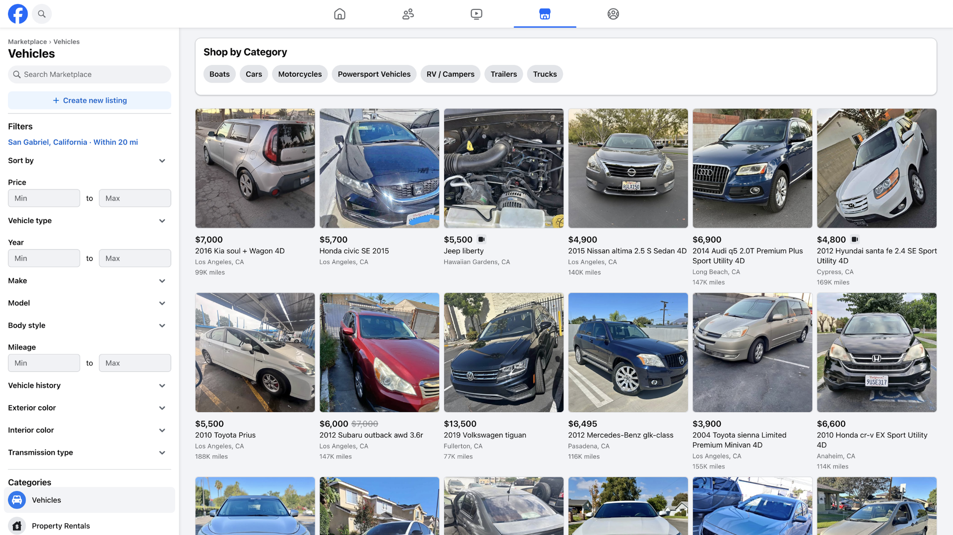 Social Media Marketing Desktop View