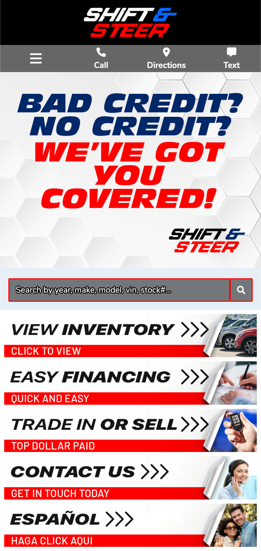 Mobile First Websites Mobile View