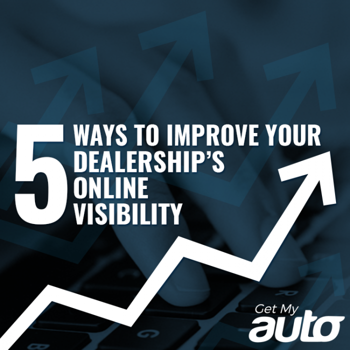 5 Ways to Improve Your Dealership’s Online Visibility-GetMyAuto