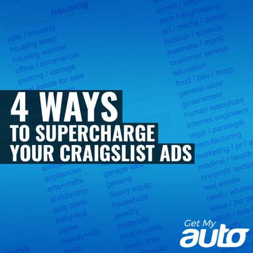 4 Ways to Supercharge Your Craigslist Ads Get My Auto